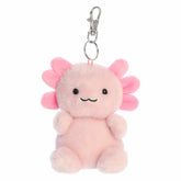Ax Axolotl clip-on with detailed gills and vibrant colors, perfect for aquatic adventures.