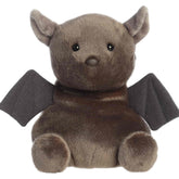 Luna Bat plush, large grey bat with wide wings and a curious expression, from Palm Pals.