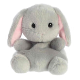 Pebbles Bunny from Palm Pals, a soft plush bunny with pink ears and innocent eyes