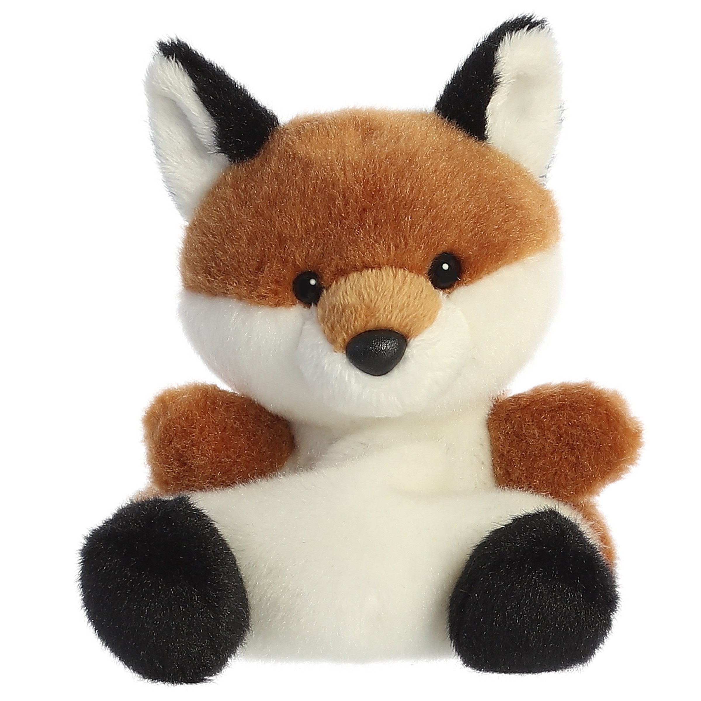 Saint Eve Kids Pillow Pals Fuzzy Pillow Case - Sly The Fox Coral | Soft Animal Pillow Cover For Beds & Naps