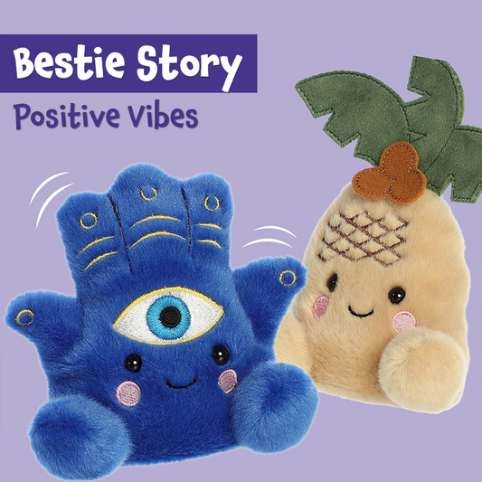 Palm Pals Stories - Positive Vibes - Farah Hamsa & Breezy Palm Tree