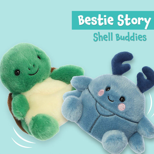 Palm Pals Stories - Shell Buddies - Honu Sea Turtle & Agatha Beetle