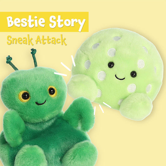 Palm Pals Stories - Sneak Attack - Kai Praying Mantis & Steve Pickleball