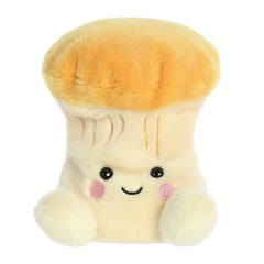 Jackie Chanterelle Mushroom plush dazzles with a plush cap of golden orange, as warm as the sun-drenched forest floor!