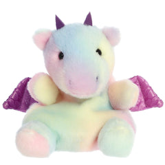Aster Dragon is a dragon plush with a soft blend of pastel colors across her body and majestic purple wings!