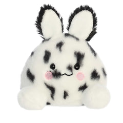 Usagi Sea Bunny plush from Palm Pals, black and white spots with pink features, soft and durable.