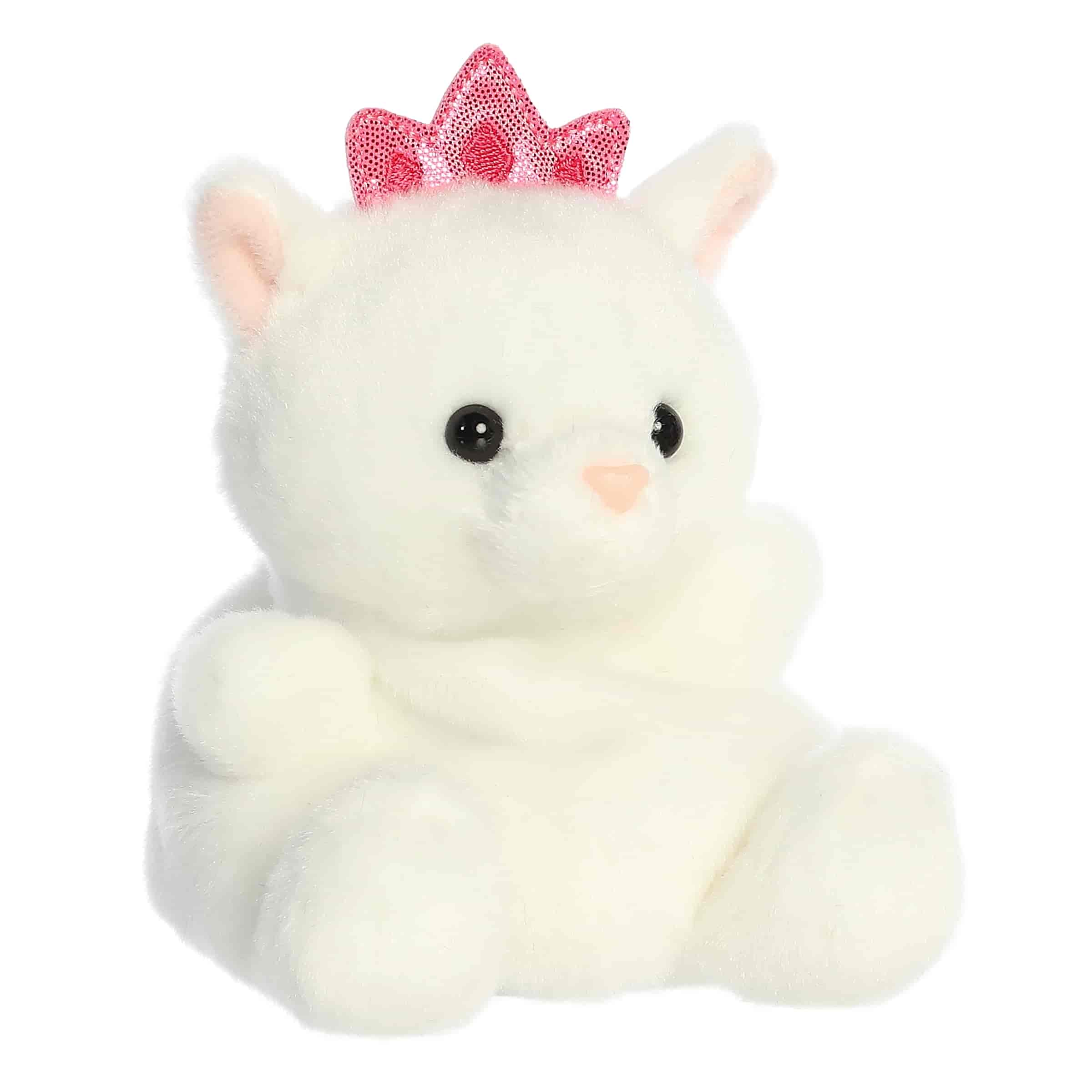 ☆sweetsいっぱいフリル猫ちゃんチャーム☆B Palm Pals - Classy Priscilla Princess Kitty - Plush – Palm Pals™