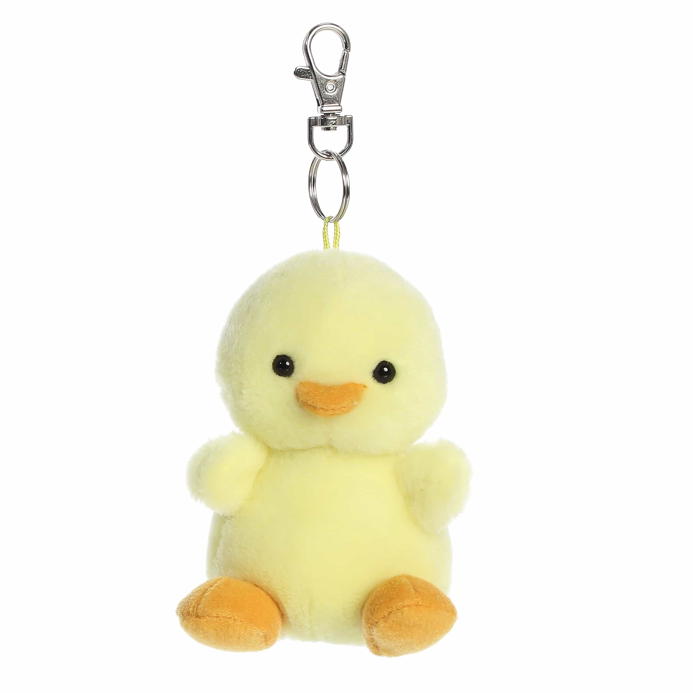 Betsy Chick clip-on plush, soft yellow fur with a tiny beak, perfect for springtime charm.