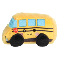 Planky The Pirate plush, striped shirt with eye patch and skull pirate hat, from Palm Pals.