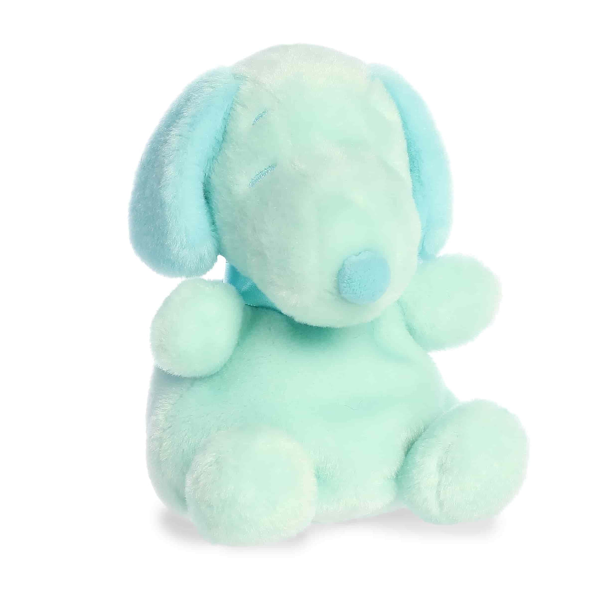 Snoopy Palm Pal plushies feature ultra-soft fabric and a fun pink twist on a classic character from the Spring collection. A collectible favorite, grab yours!