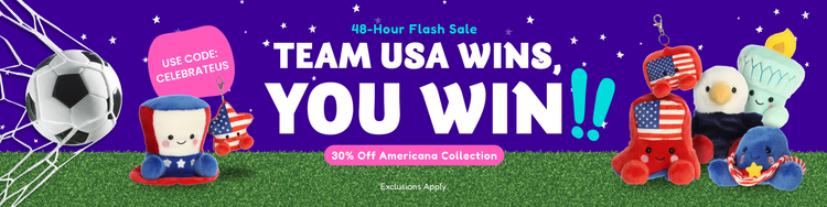 Promotional long banner for 30% Off Americana Collection use with code CELEBRATEUS for 48 hours only.