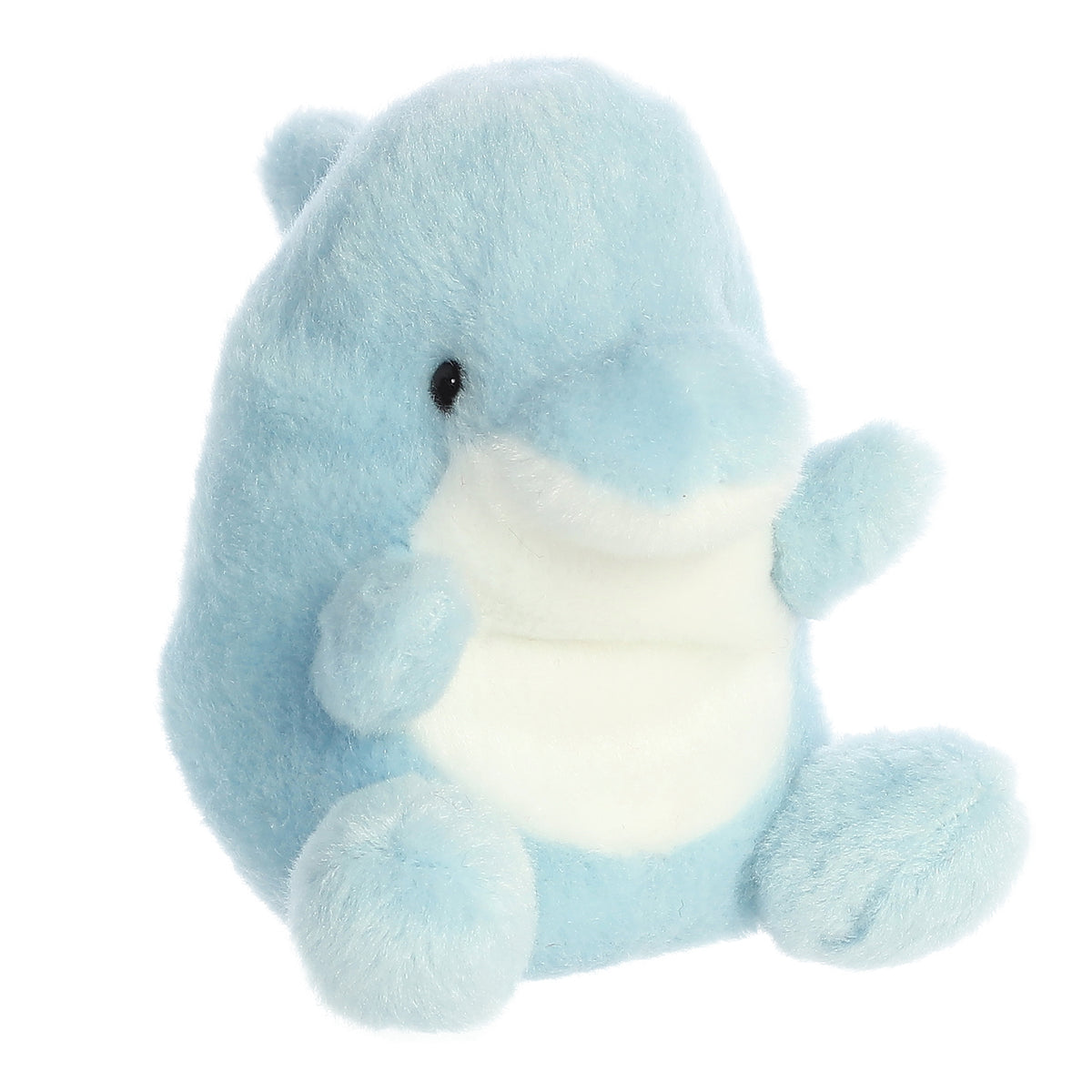 Palm Pals Splashy Clicks Dolphin Plush Palm Pals