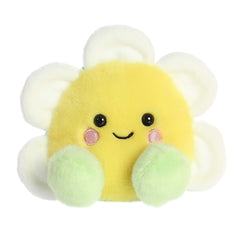 Deon Daisy from Palm Pals, a plush with soft petals and a cheerful face, bringing sunshine and nature’s elegance.